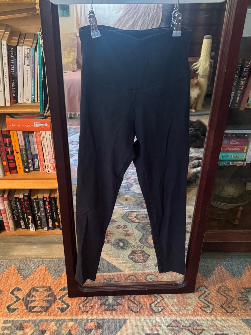 High-Waist Black Leggings
